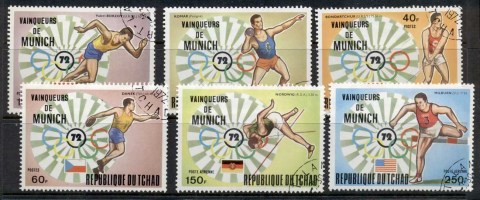 Chad 1972 Summer Olympics, Munich Winners