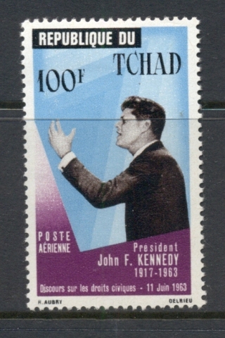 Chad 1964 JFK Kennedy