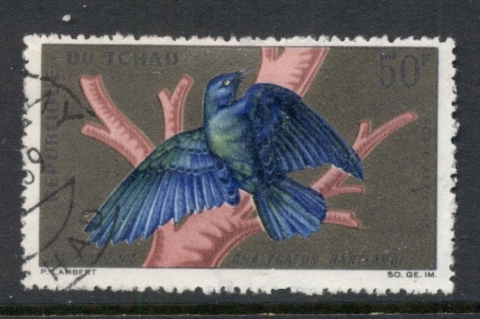 Chad 1966 Birds 50f