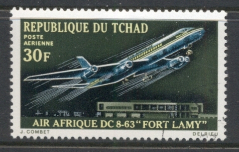 Chad 1970 Airplane Fort Lamy