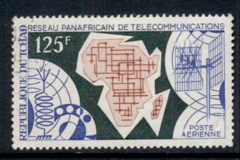 Chad 1971 Pan African Telecommunications