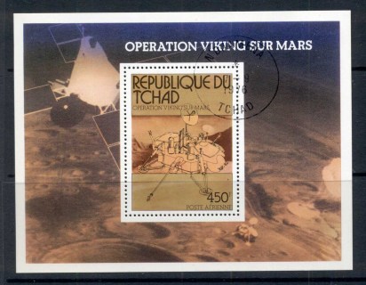 Chad 1976 Viking Mars Space Project MS