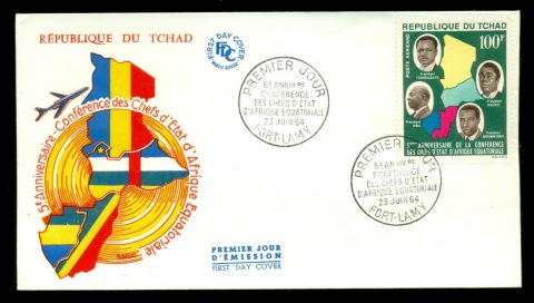 Chad-1964 African Heads of State Conference FDC