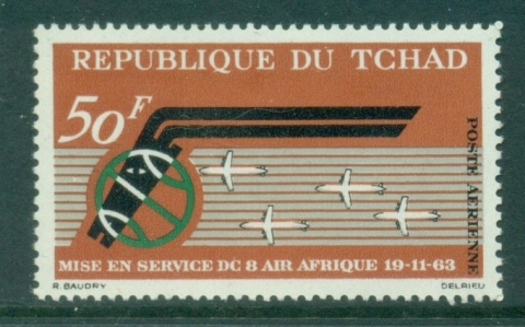 Chad-1963 Air Afrique