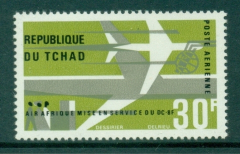 Chad 1966 Air Afrique