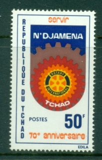 Chad 1975 Rotary Intl. 70th Anniv.