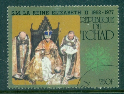 Chad 1977 QEII Silver Jubilee