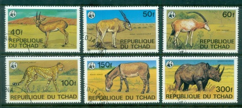 Chad-1979 WWF Protected Animals