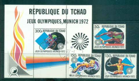 Chad 1972 Munich Olympics + MS