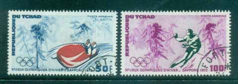 Chad 1972 Winter Olympics Sapporo