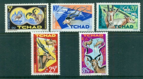 Chad-1965-Wildlife-MUH-lot81701