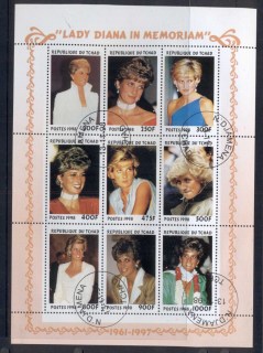 Chad-1998-Princess-Diana-in-memoriam-MS-Cto