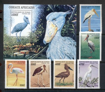 Chad-1999-African-Birds-MS-MUH