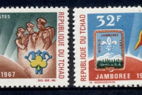 Chad 1967 Boy Scout Jamboree