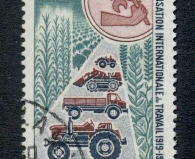 Chad 1969 ILO 25th Anniv