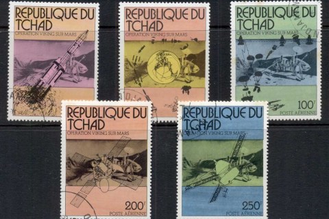 Chad 1976 Viking Mars Space Project