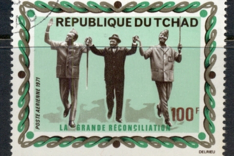 Chad 1971 Presidents, Mobutu, etc