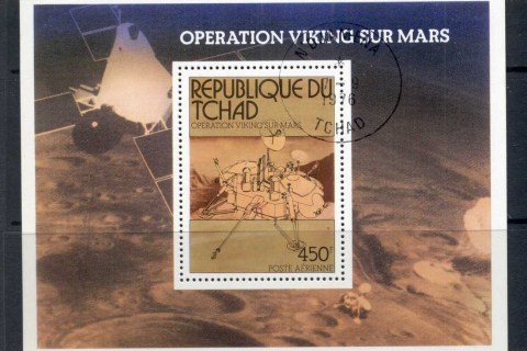 Chad 1976 Viking Mars Space Project MS