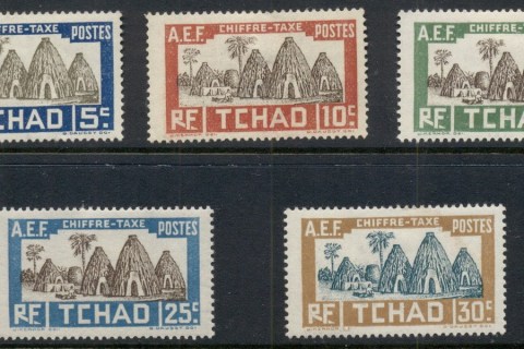 Chad-1930 Postage Dues Asst