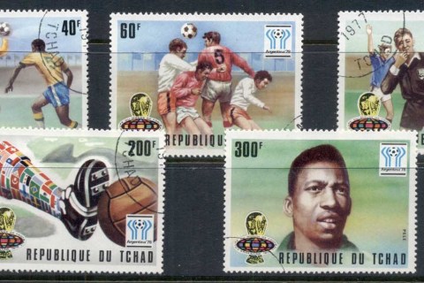 Chad 1978 World Cup Soccer Argentina