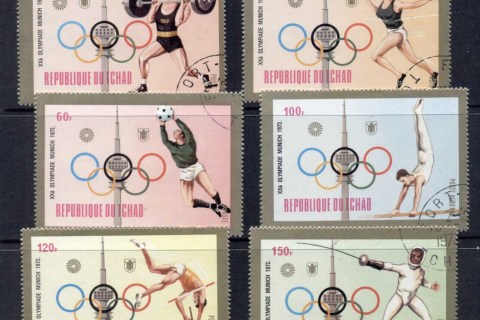 Chad 1972 Summer Olympics Munich