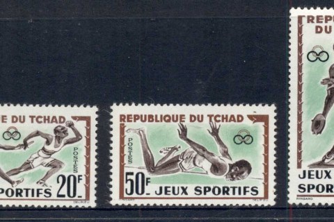 Chad-1961 Abidjan Games