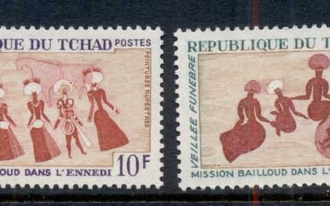 Chad 1968 Rock paintings