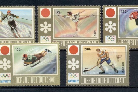 Chad 1972 Winter Olympics Sapporo