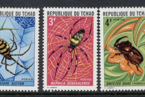 Chad 1972 Insects, Spiders