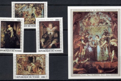 Chad 1978 Rubens Paintings + MS