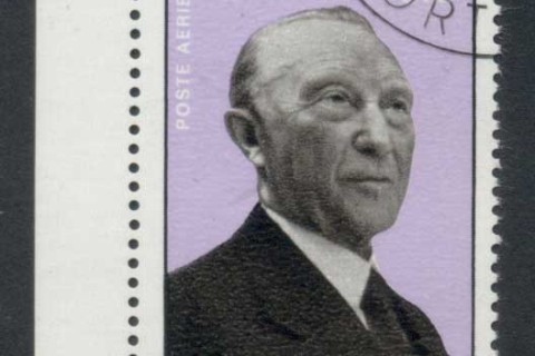 Chad 1967 Konrad Adenauer