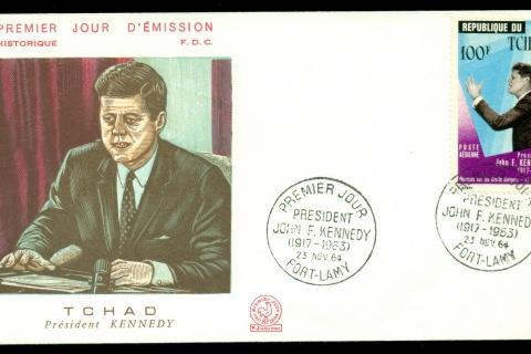 Chad-1964 JFK Kennedy FDC