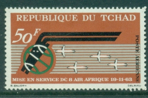 Chad-1963 Air Afrique