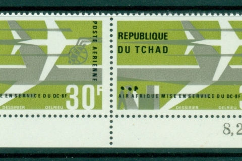 Chad 1966 Air Afrique pr