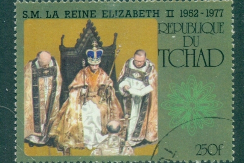 Chad 1977 QEII Silver Jubilee