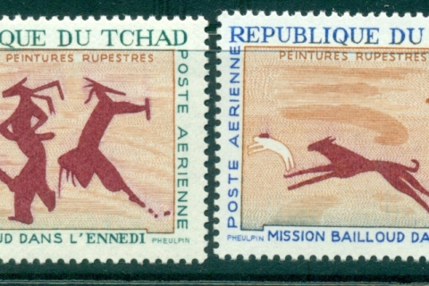 Chad 1967 Rock Paintings