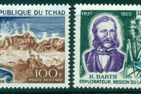 Chad 1969 German Explorers