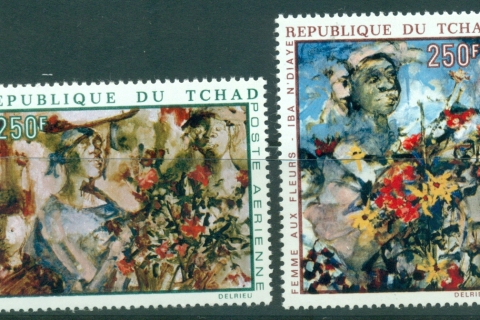 Chad 1970 250,250fr Paintings