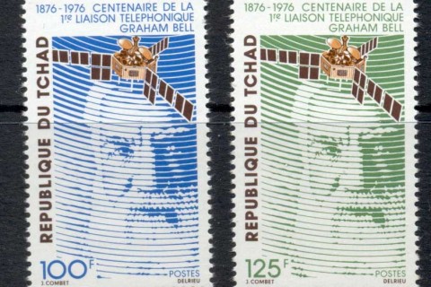 Chad-1976-Telephone-Centenary