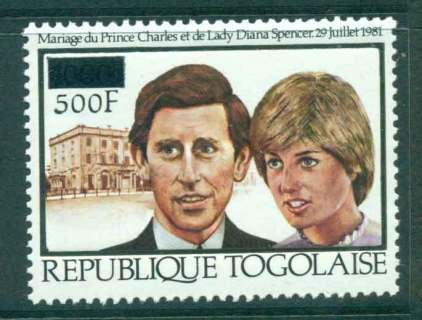 Togo-1981 Royal Wedding Charles & Diana