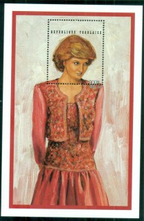 Togo-1997 Princess Diana in Memoriam, Regal in Red MS