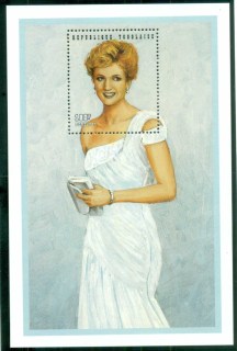 Togo-1997 Princess Diana in Memoriam, Sheer Elegance MS