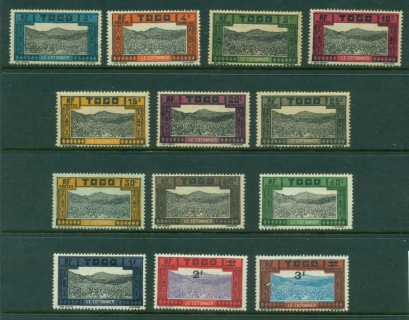 Togo-1925-Postage-Dues-Cotton-Field-MLH-MNG