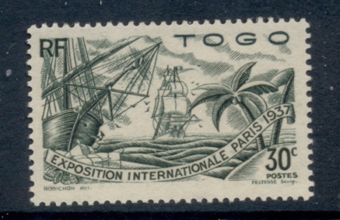 Togo-1937-Paris-International-Exhibition-30c-MLH