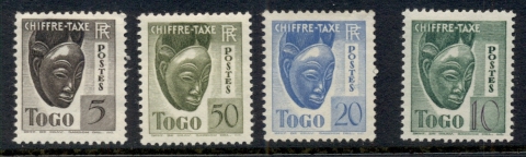 Togo-1941-44-Postage-Dues-Asst-MLH