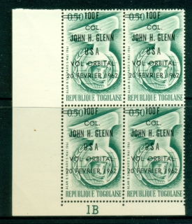 Togo-1962-Jogn-Glenn-Surch-black-blk4-MUH