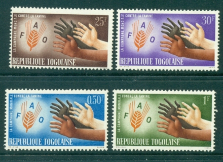 Togo-1963-FFH-Freedom-From-Hunger-MUH-lot38846