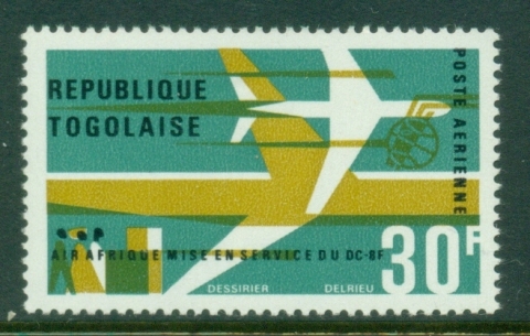 Togo-1966-Air-Afrique-MUH