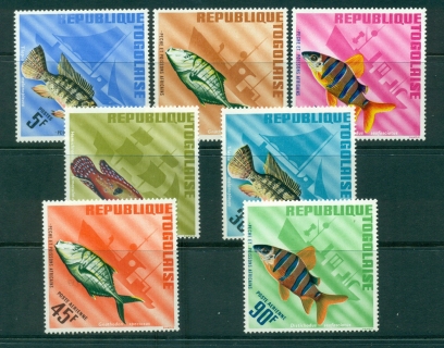 Togo-1967-Fish-MUH-lot38405