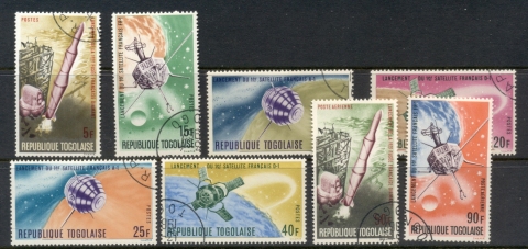 Togo-1967-French-Achievements-in-Space-CTO